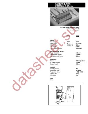 ED750/2 datasheet  
